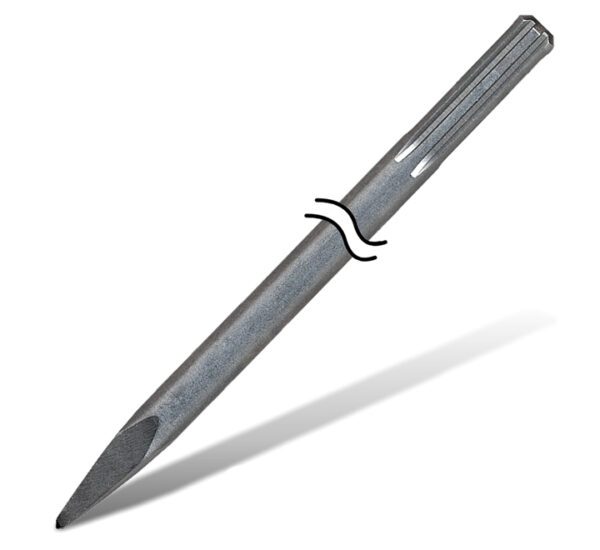 Tork Craft Chisel Slotted Drive System Max Pointed 18X400mm
