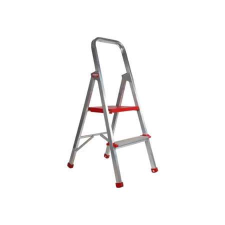 Castor & Ladder Flatmate Ladder - Light Duty  - 2 Steps - 0.48 Metres High