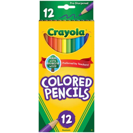 Crayola 12 Coloured Pencils