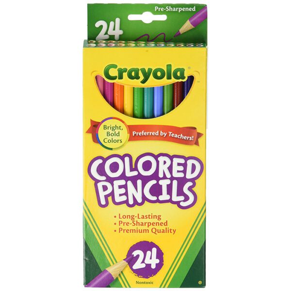 Crayola 24 Coloured Pencils