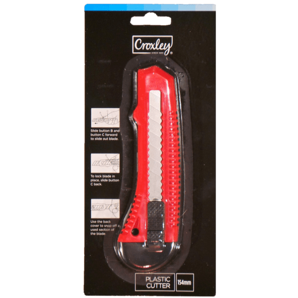 Croxley 154mm Plastic Cutter