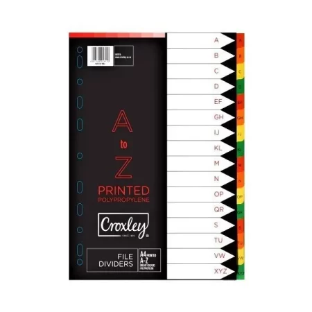 Croxley Indices A To Z 16 Divider Set