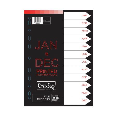Croxley Indices January  To December Set