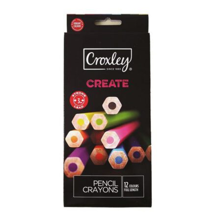 Croxley Pencil Crayons Full Length - 12'S