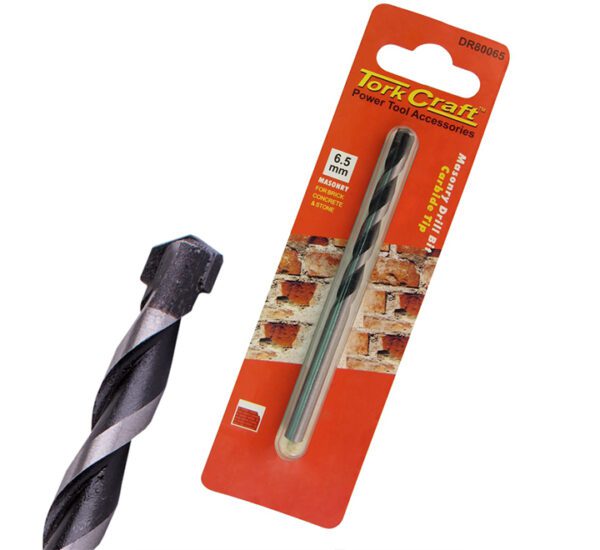 Tork Craft Drill Bit Masonry/Concrete  6.5mm - 1 Qty - Carded