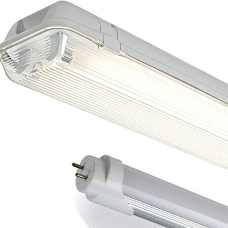 Duragreen Weatherproof LED 2Ft Twin Dgt-8209-White