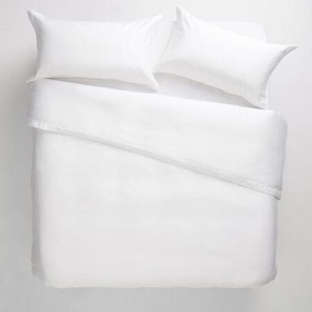 Duvet Cover Horrockses Plain 180 Tc - Percale 20 (D) - Grey