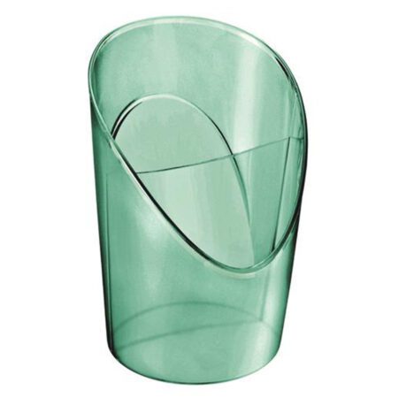 Esselte Pencil Pot Colourice Green Transparent Finish 2
