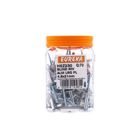 Eureka Blind  Rivet Alluminium Closed 4.8X21mm - 70 Qty