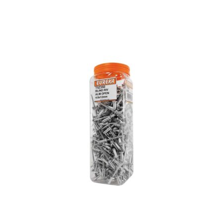 Eureka Blind Rivet Alluminium Open 4.8X12mm - 400 Qty