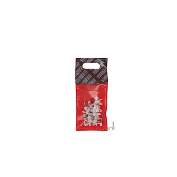 Eureka Cable Clip Flat 5.0mm - 25 Qty