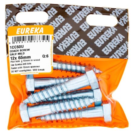 Eureka Wall Plug Nylon - 12 x 60mm - P12 - 4 Qty
