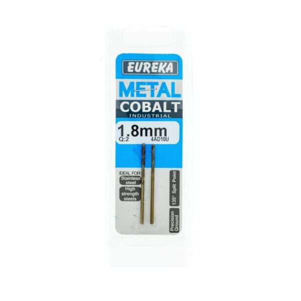 Eureka  Drill Bit Cobalt 1.8mm  - 2 Qty