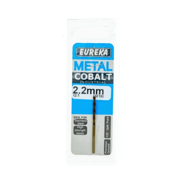 Eureka  Drill Bit Cobalt 2.2mm  - 1 Qty