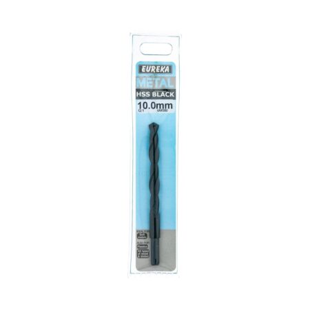 Eureka  Drill Bit  High Speed Steel Black 10.0mm  - 1 Qty