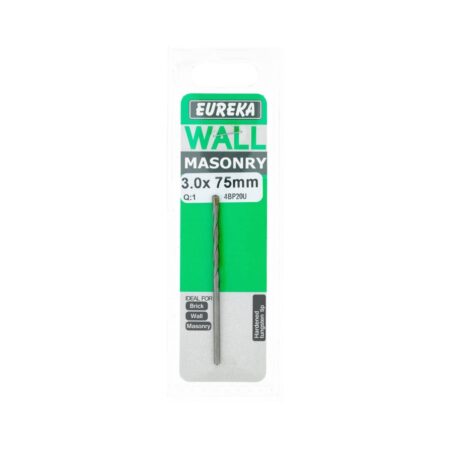 Eureka Drill Bit Masonry 3.0X75mm - 1 Qty