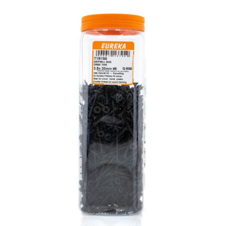 Eureka Drywll Screw -  Coarse Thread -  3.5  x  30mm #6- 650 Qty