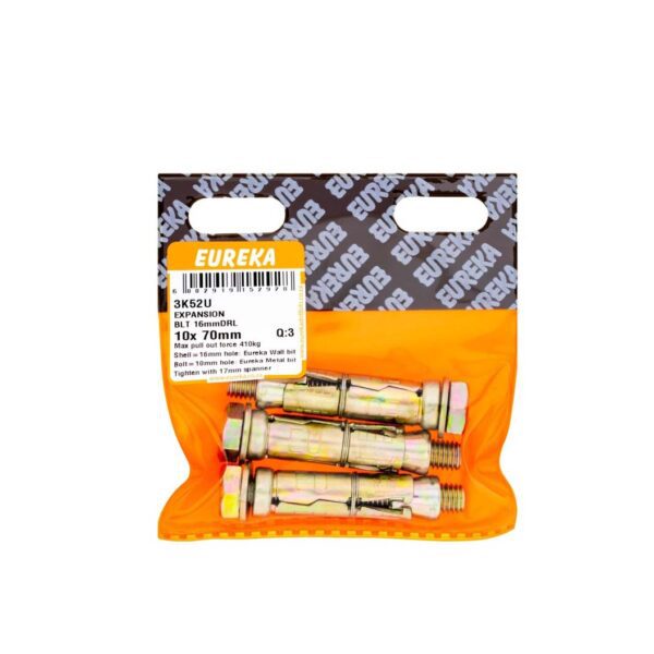 Eureka E x Pansion Bolt - 10  x  75mm Q:3