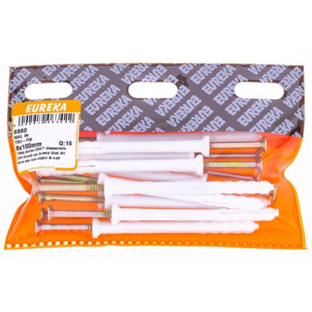 Eureka Nail In Tru-Fix -  8 x 100mm - 15 Qty