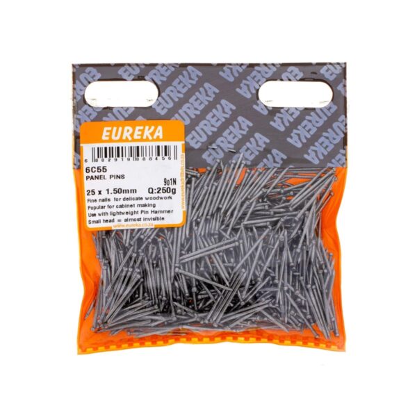 Eureka Panel Pins - 25  x 1.50mm  - 250gms