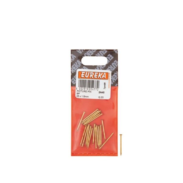 Eureka Picture Pin 25 x 1.5mm - 20 Qty