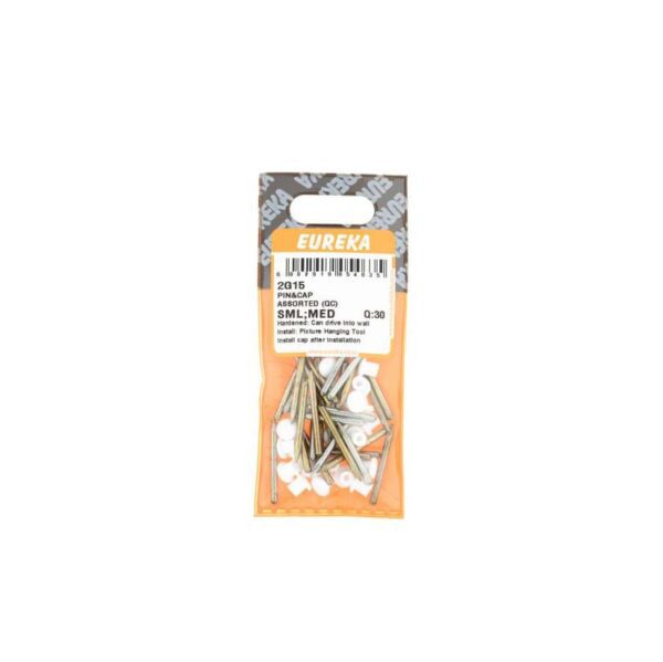 "Eureka Pin & Cap Assorted (Qc) - Small