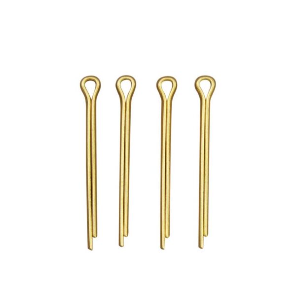Eureka Split Pin - Solid Brass - 3.2 x 38mm - 4 Qty