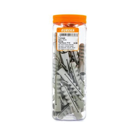 Eureka Wall Plug Nylon 14X75mm - P14 - 30 Qty