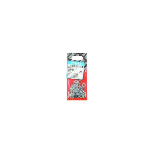 Eureka Washer - Flat Small - Zinc  Plated - 5mm - 50 Qty