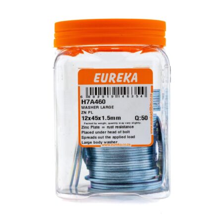 Eureka Washer - Large - Zinc Plated - 12 x 45 x 1.5mm - 50 Qty