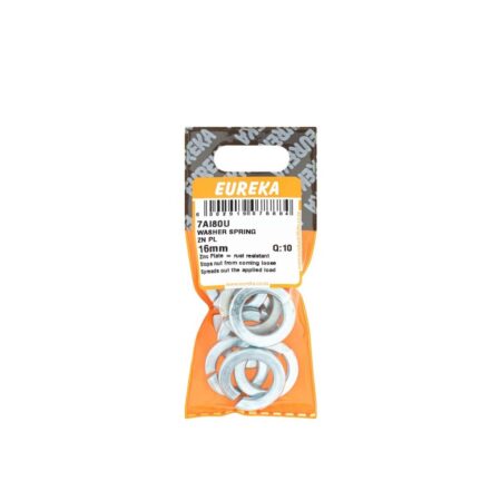 Eureka Washer Spring - Zinc Plated - 16mm - 10 Qty
