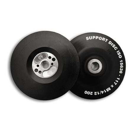 Flexipads Grinder Pad & Nut 115mm M14 x 2mm Black