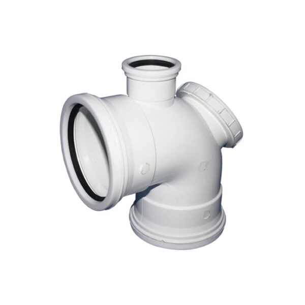 Flo-Tek Waste Bend - SV (Soil-Vent System - Above Ground) - 110mm  - 87.5 Degrees