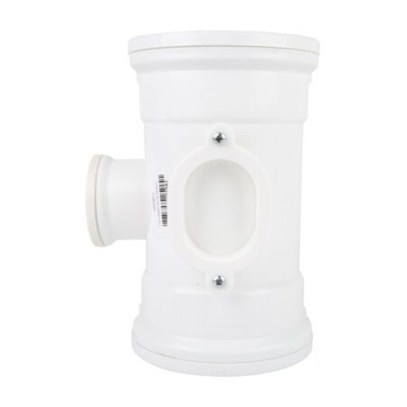 Flo-Tek Waste Junction  - SV (Soil-Vent System - Above Ground)  110mm -  87.5 Degrees - Sabs