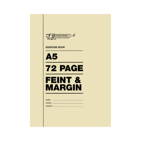 Freedom Stationery Exercise Books 72 Pages A5 Faint Margin