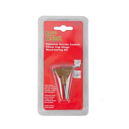 Tork Craft Hinge Boring Bit 35mm Titanium Coated