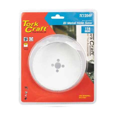 Tork Craft Hole Saw Bi-Metal 114mm