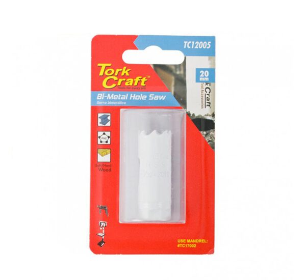 Tork Craft Hole Saw Bi-Metal  20mm