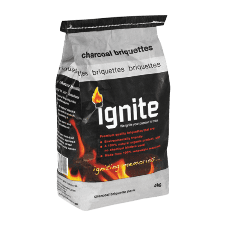 Ignite Charcoal Briquettes - 4Kg