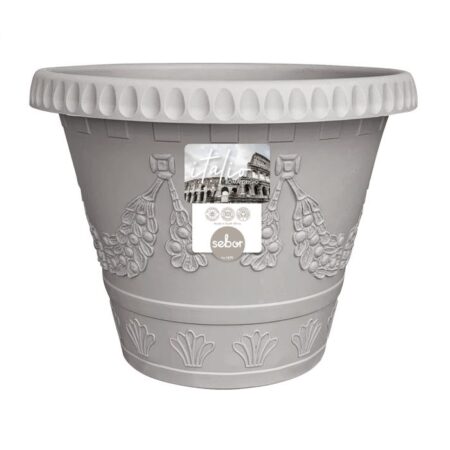 Talo Roma 40cm Flower Pot Set - Grigio
