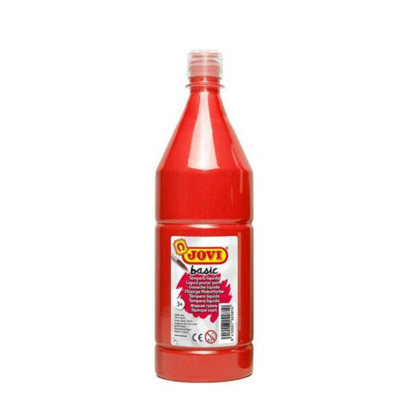 Jovi Basic Liquid Poster Paint 1 Litre Red