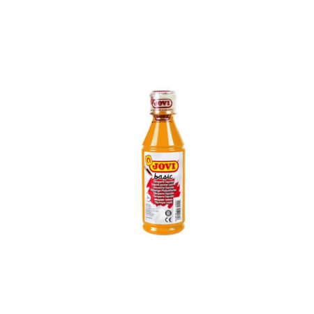 Jovi Basic Liquid Poster Paint 250ml Orange