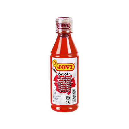 Jovi Basic Liquid Poster Paint 250ml Red