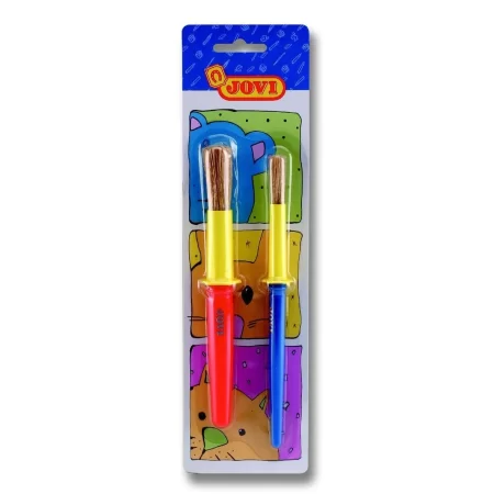 Jovi Paint Brush School 2 Pack  Carded. Ea