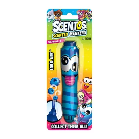 Ju Scented Bullet Tip Marker - Blueberry