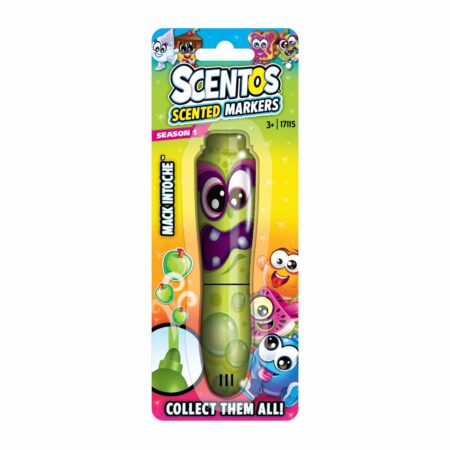 Scented Bullet Tip Marker - Green Apple