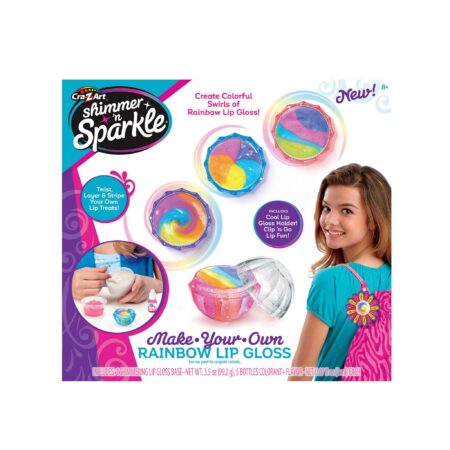 Shimmer And Sparkle Rainbow Lip Gloss