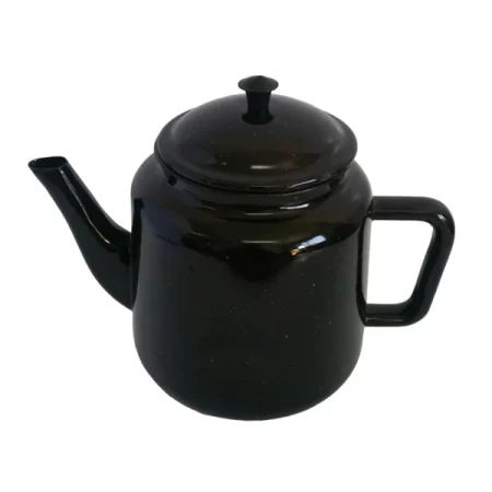 Kango Enamel Kettle - 4.5 Litres - Black