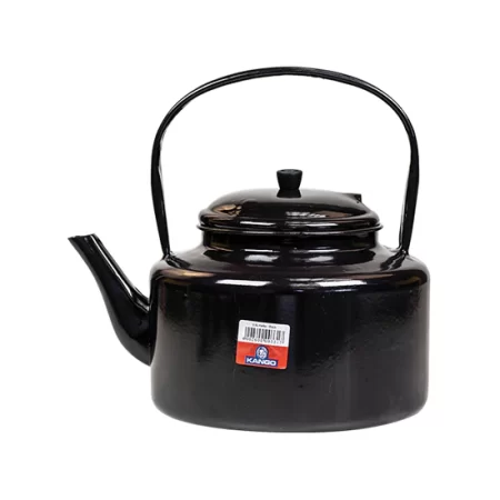 Kango Enamel Kettle - 6.8 Litres - Black
