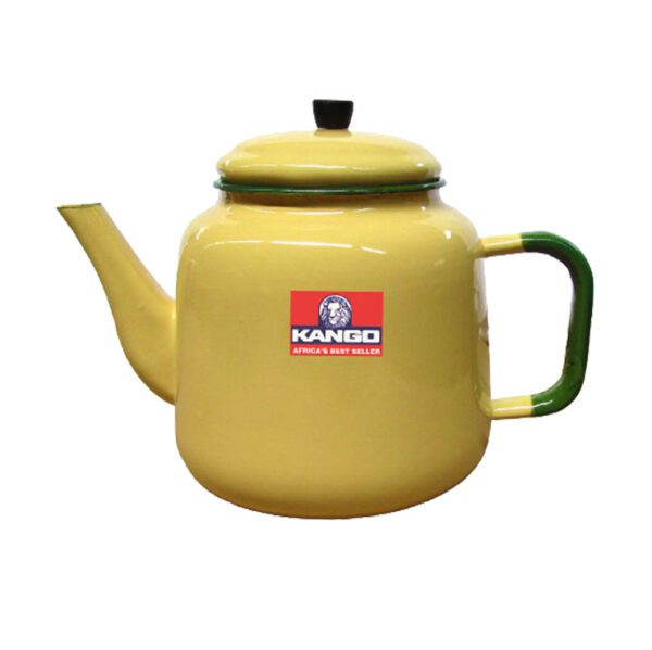 Kango Enamel Teapot 1 Litre Cream